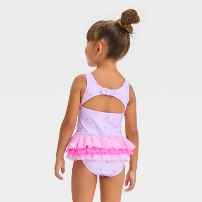 Toddler Girls' Tutu One Piece Swimsuit - Cat & Jack™ 4 Toddler Girls' Tutu One Piece Swimsuit - Cat & Jack™ - Image 2
