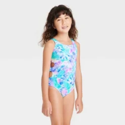 Girls' Sweetie Tie-Dye One Piece Swimsuit - Cat & Jack™ -CAT and JACK Store GUEST f6e0e201 d7b7 4af3 98a8 896fd1da19be