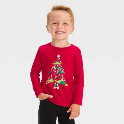 Toddler Boys' Pull-On Denim Jogger Pants - Cat & Jack™ 6 Toddler Boys' Pull-On Denim Jogger Pants - Cat & Jack™ - Image 4