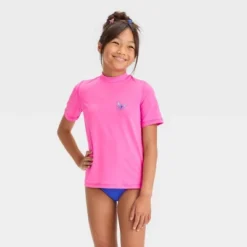 Girls' Butterfly Printed Rash Guard Swim Top - Cat & Jack™ Pink 7 Girls' Butterfly Printed Rash Guard Swim Top - Cat & Jack™ Pink -CAT and JACK Store GUEST fb59fcf4 d9c4 44f1 8e13 fb387177b510