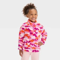 Toddler Girls' Quarter Zip-Up Jacket - Cat & Jack™ Pink 7 Toddler Girls' Quarter Zip-Up Jacket - Cat & Jack™ Pink -CAT and JACK Store GUEST fb9c1b70 6c52 4c17 b595 1ad3d99dca1c