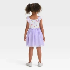 Toddler Girls' Lavender Hearts Dress - Cat & Jack⢠Purple